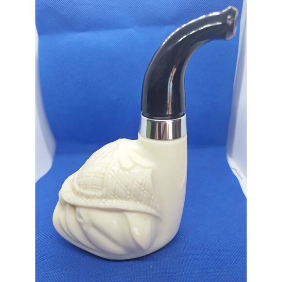 Avon Bulldog Pipe Decanter After Shave Bottle w/ Box! 70s! Fantastic find! - Picture 5 of 9